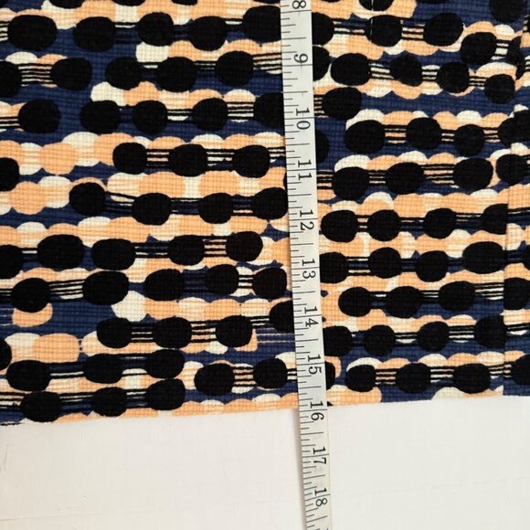 Diane vonFurstenberg DVF NWT Nelly Racing Tweed Peach Mini Skirt Pockets Size 14 - Picture 12 of 12